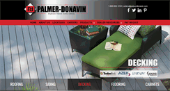 Desktop Screenshot of palmerdonavin.com