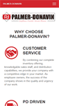 Mobile Screenshot of palmerdonavin.com